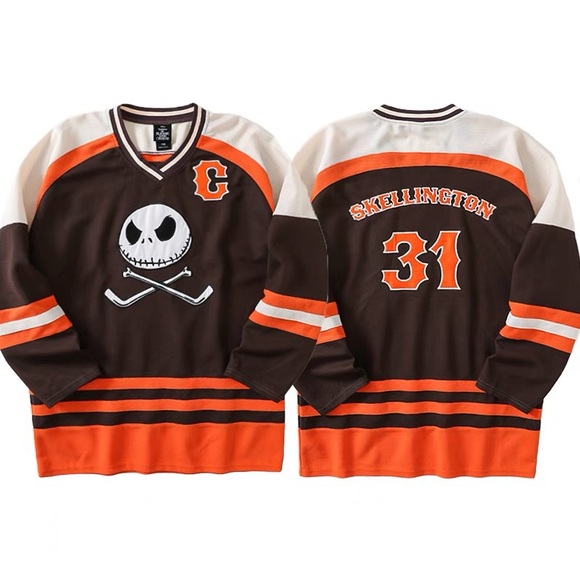 Disney Other - Disney nightmare before christmas hockey jersey size Small and Medium